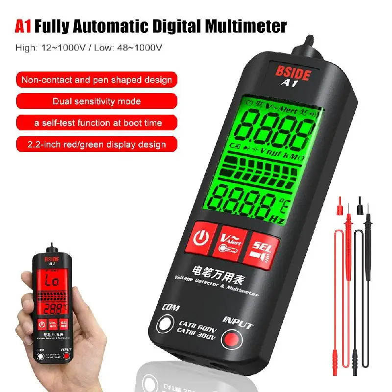 Automatic Anti-Burn Intelligent Digital Multimeter