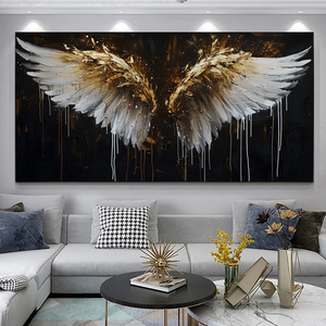 Luxury Golden Angel Wings
