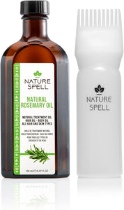 Rosemary Oil With Hair Precision Oil Applicator